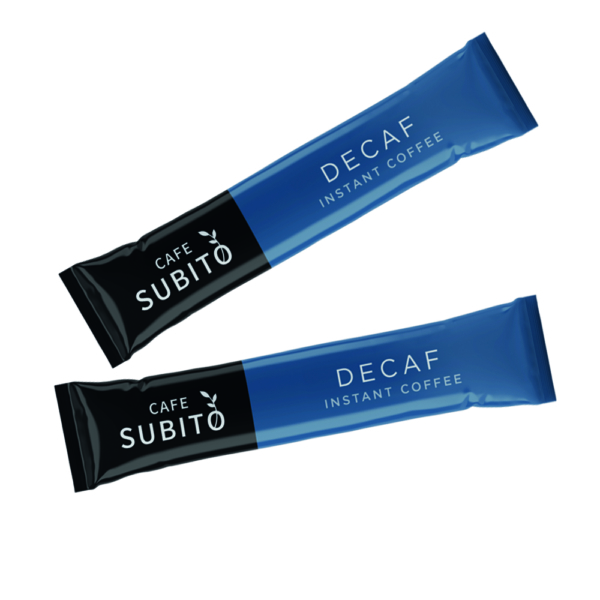 Cafe Subito Decaf coffee sticks
