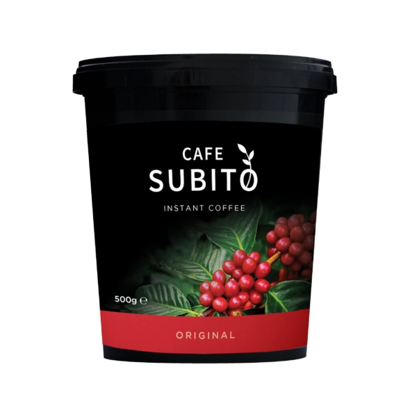 Tin of Cafe Subito Original Instant Coffee