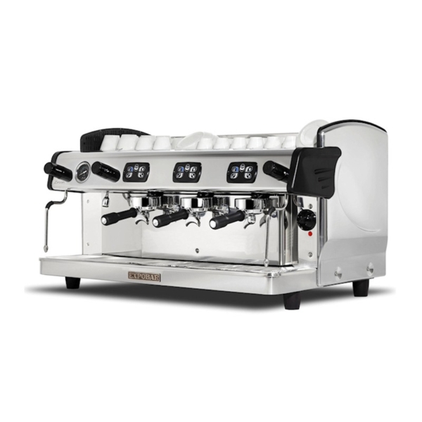 Zircon 3 group traditional coffee machine