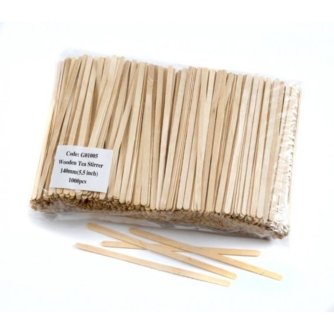 pack of wooden drinks stirrers