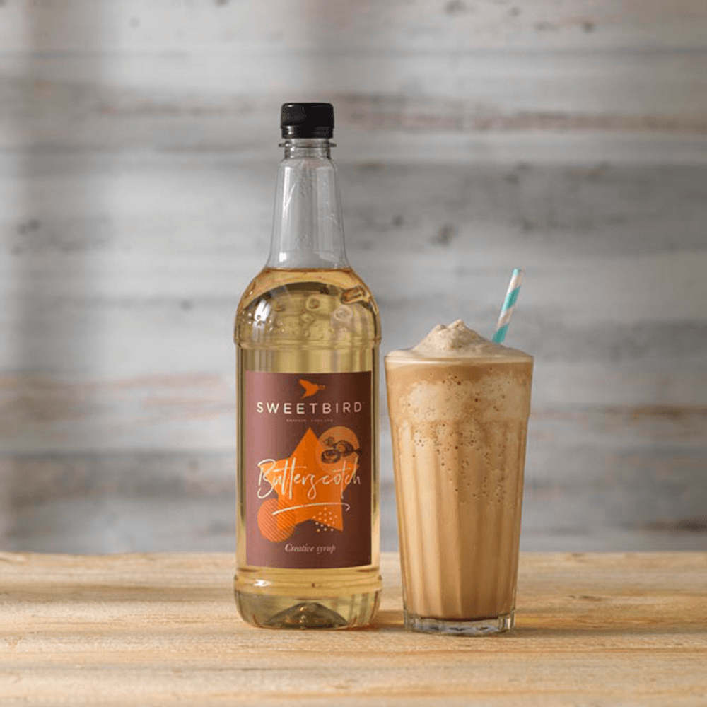 Sweetbird ButterscotchSyrup 1 Litre Hub Coffee