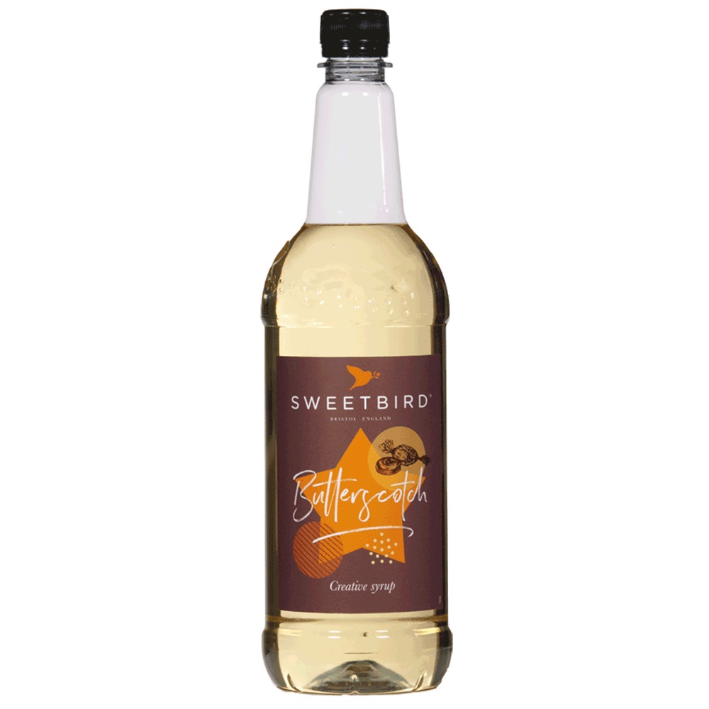Sweetbird ButterscotchSyrup 1 Litre Hub Coffee