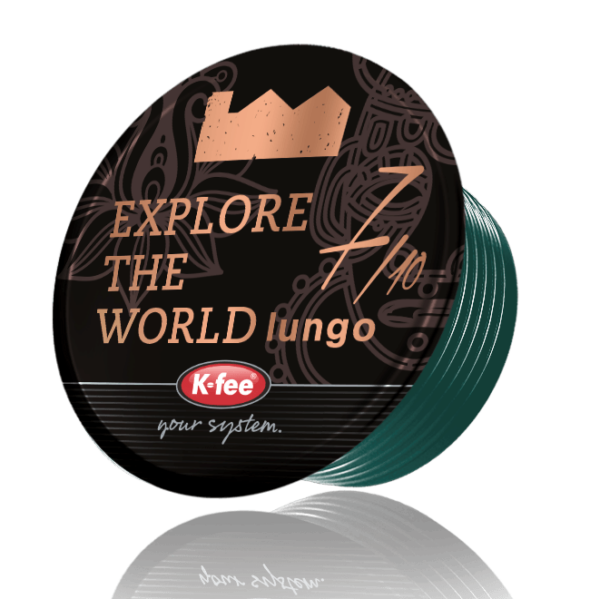 Kfee Mr and Mrs Mills explore the world lungo coffee pod