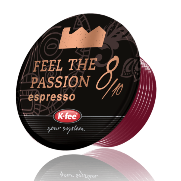 Kfee Mr and Mrs Mills feel the passion espresso coffee pod