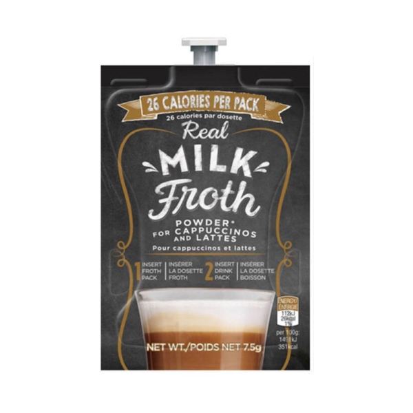 real milk froth sachet for Flavia