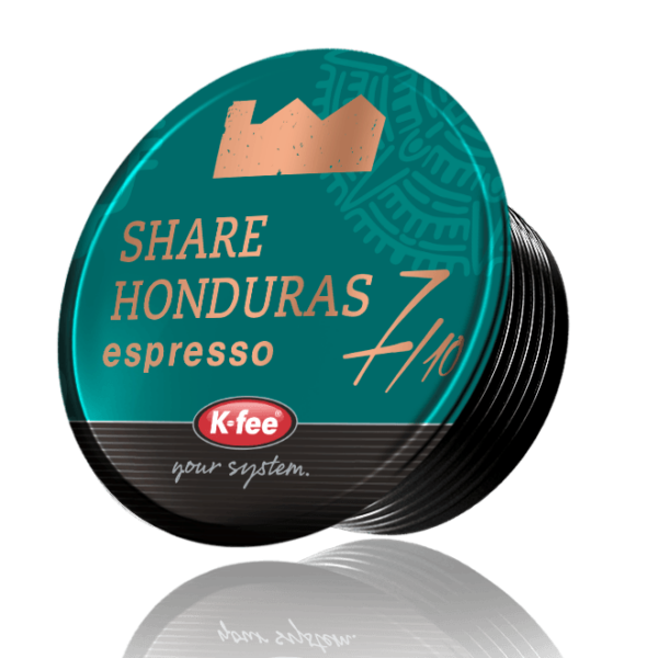 Kfee Mr and Mrs Mills share Honduras espresso coffee pod