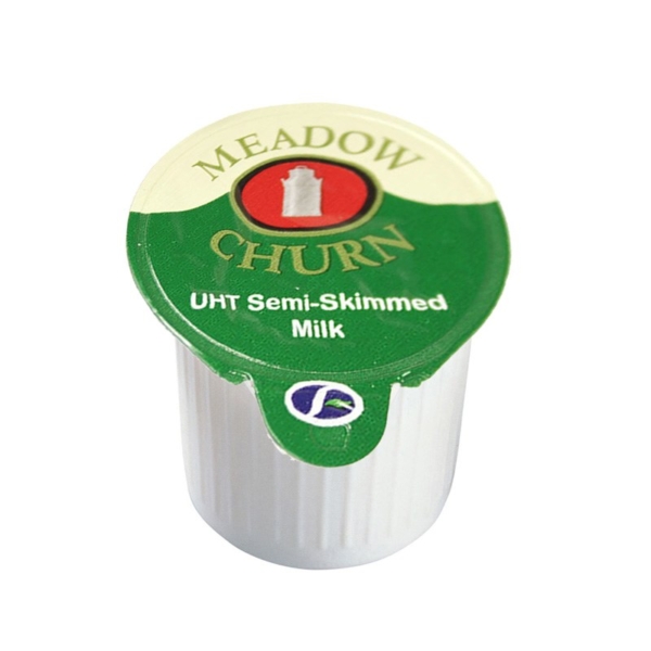 meadow churn UHT semi skimmed milk jigger