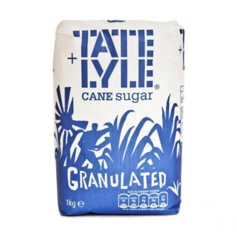 Tate and Lyle granulated sugar 1kg bag