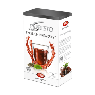 Espresto english breakfast tea pods