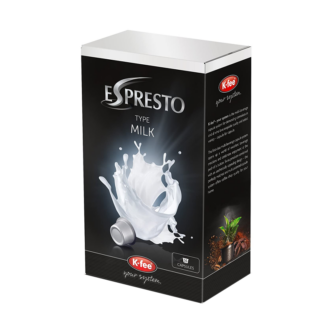 Espresto milk pods