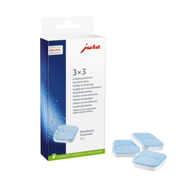 Jura descaling tablets 9 pack