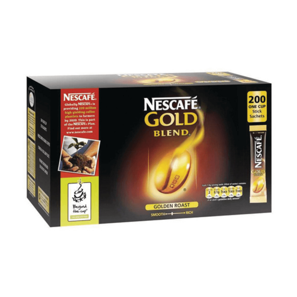 Box of Nescafe Gold Bend instant coffee sticks