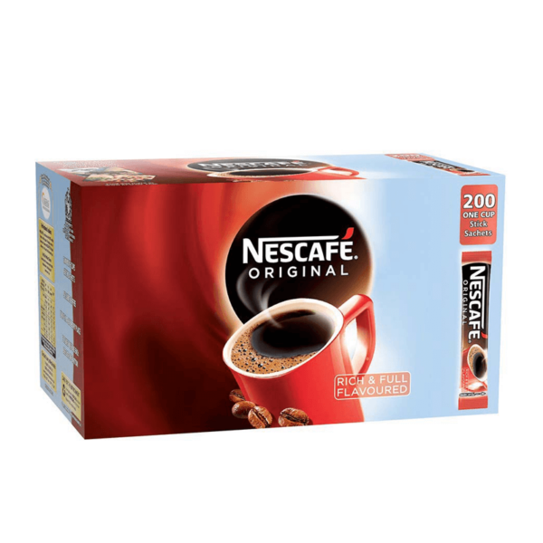 Box of 200 Nescafe Original Coffee sticks