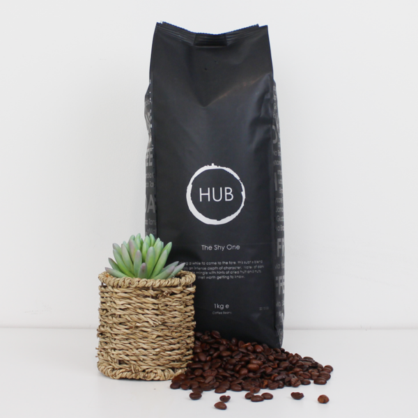 Hub The Shy One 1KG bag of coffee beans