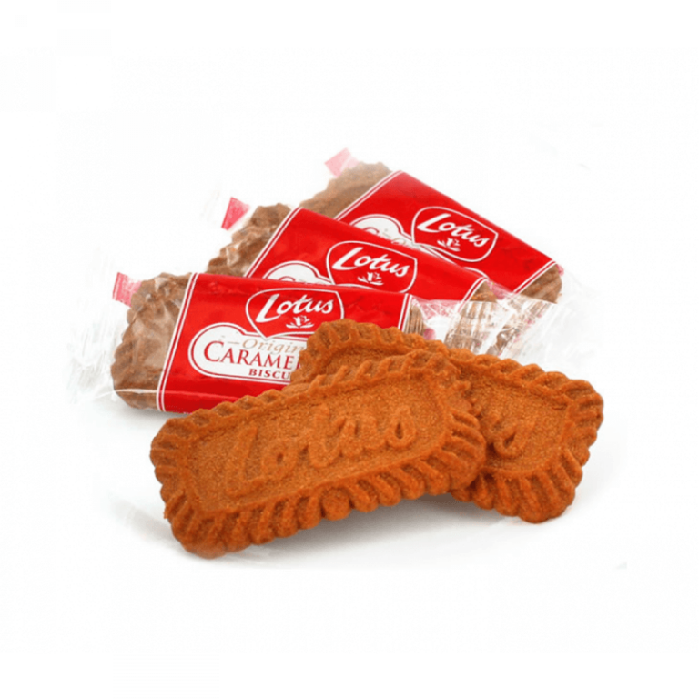 Lotus Biscoff Original Caramelised Single Biscuits (Pack of 300) Hub