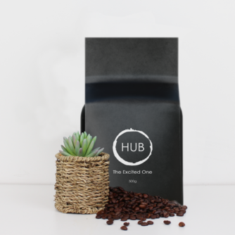 Hub The Excited One 500g bag of coffee beans